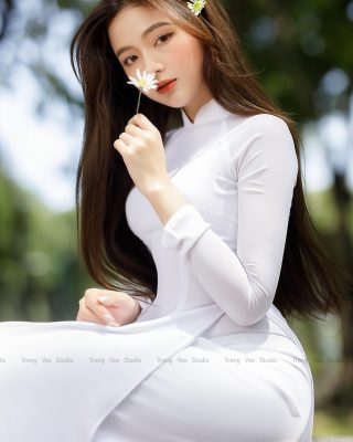 gai xinh ao dai dep